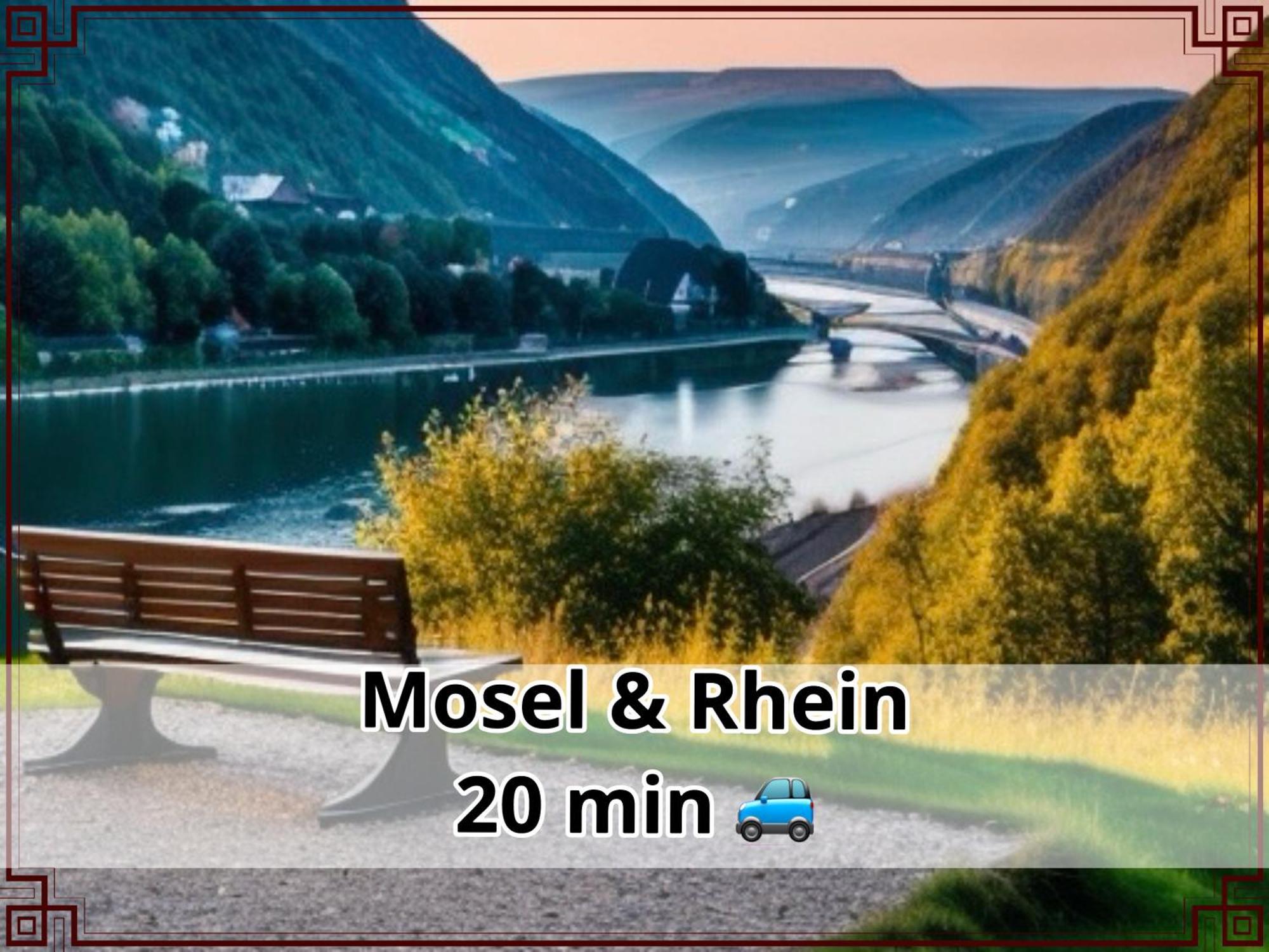 Smallsaigon Apartment Mit Guter Anbindung Zwischen Mosel Und Rhein Leiningen المظهر الخارجي الصورة